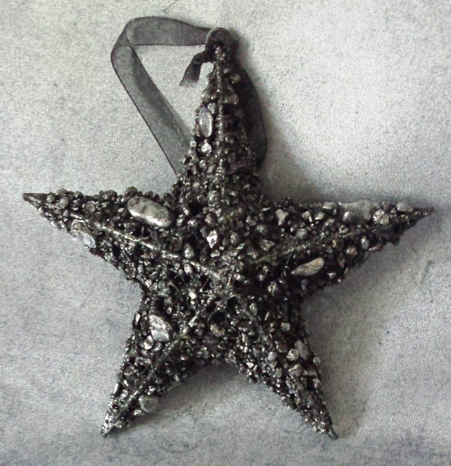 Metalen kerstster [4330]  [DiFeKe], Diversen, Kerst, Zo goed als nieuw, Ophalen of Verzenden