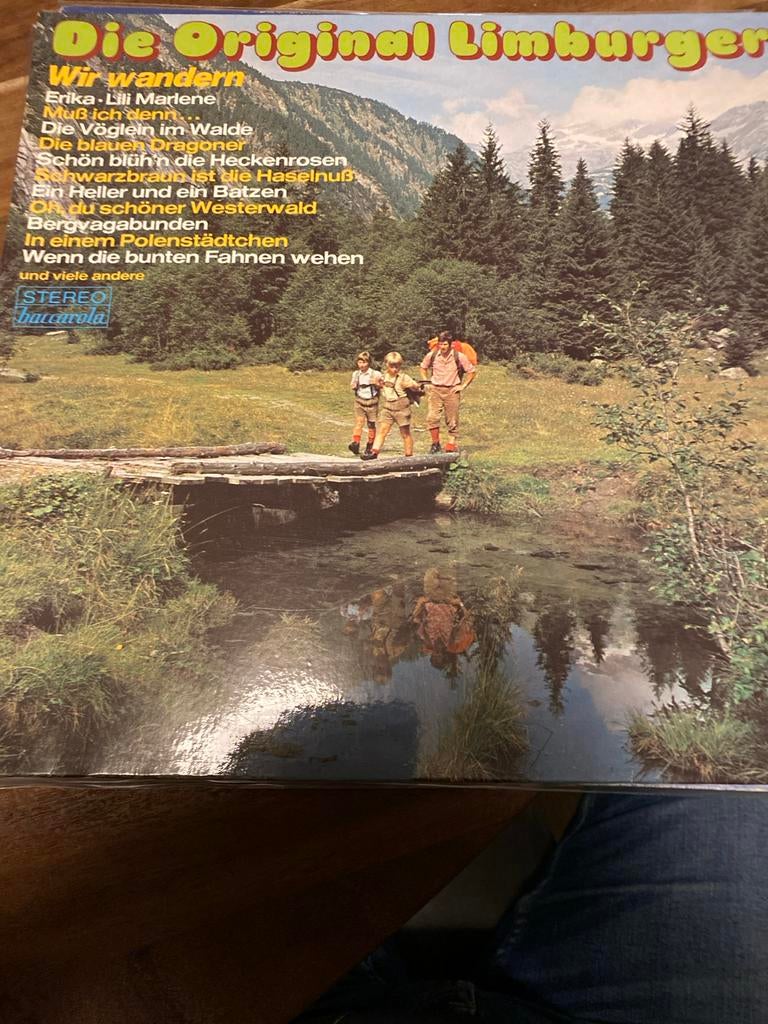 Die Original Limburger - Wir wandern LP, Ophalen of Verzenden, Gebruikt