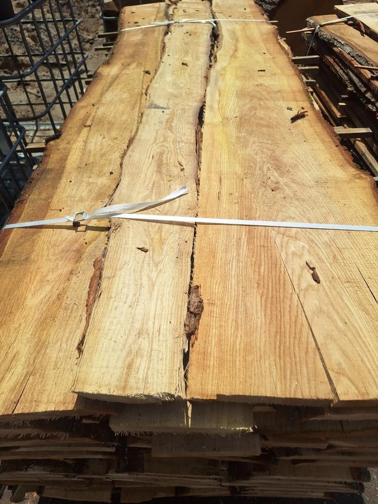schaaldelen, schorsplanken, schuttingplanken, goedkoop!, Tuin en Terras, Palen, Balken en Planken, Ophalen, Nieuw, 250 cm of meer