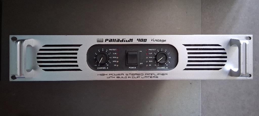 De DAP Palladium P-400 versterker, Gebruikt, 120 watt of meer, Stereo, Ophalen