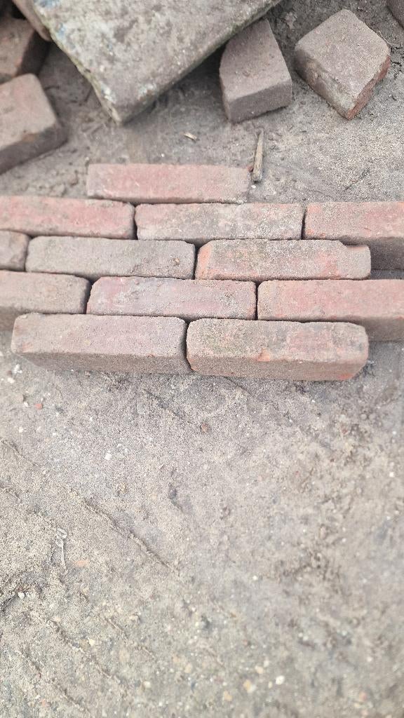 Getrommelde oude machinale walen in verscheidene tinten, Ophalen, Overige materialen, Gebruikt, Klinkers