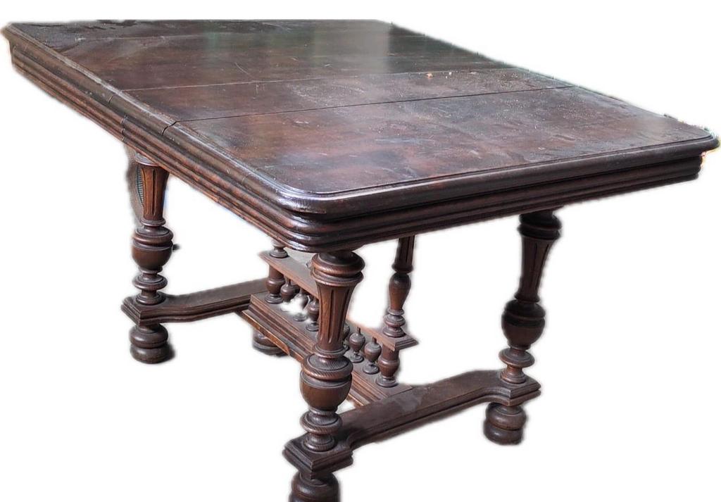 Tafel met bijpassende salontafel, Ophalen