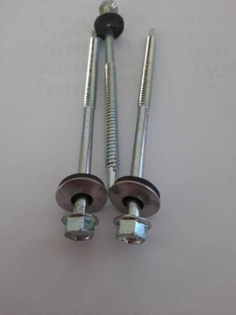 50 stuks verzinkt Sandwichpaneel schroeven 130 mm, Overige materialen, N, N, Nieuw