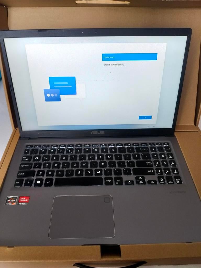 Asus M515U Laptop, Computers en Software, Met videokaart, 8 GB, AMD Ryzen, Ophalen of Verzenden