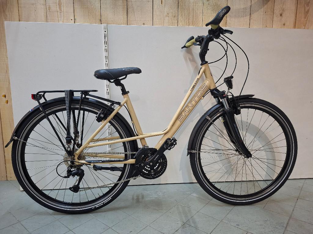 Santos Trekking framemaat 48, Fietsen en Brommers, Fietsen | Dames | Damesfietsen, Zo goed als nieuw, Overige merken, Versnellingen