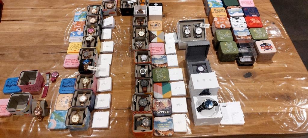 Fossil Horloge Collectie, Sieraden, Tassen en Uiterlijk, Horloges | Dames, Ophalen of Verzenden, Nieuw, Polshorloge, Fossil