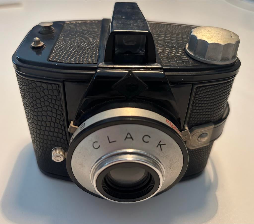 Antieke AGFA Clack Camera met Originele Hoes, Ophalen