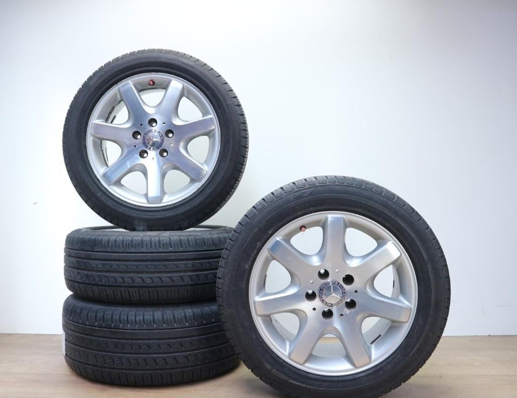Mercedes SLK r170 C-klasse w203 velgen origineel 5x112, Gebruikt, 16 inch, Banden en Velgen, Nvt