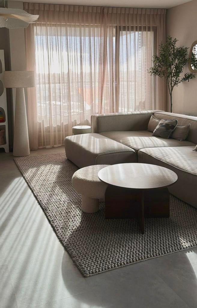 SPC Click PVC vloer XL tegel betonlook, Ophalen, Overige materialen, 30 cm of meer, 50 tot 150 cm