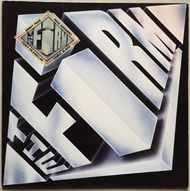 LP The Firm - same 1985  Hardrock Jimmy Page Led Zeppelin, Cd's en Dvd's, Vinyl | Rock, Ophalen of Verzenden, Gebruikt, 12 inch