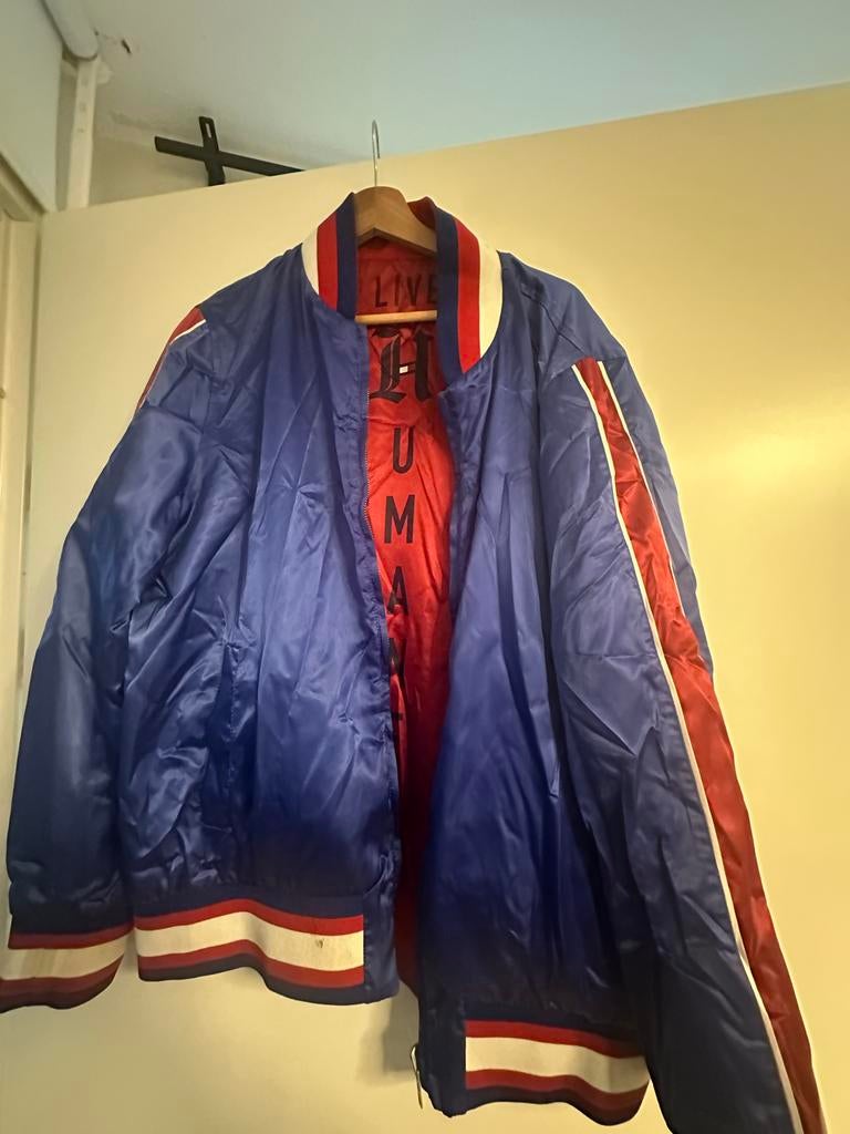 TommyxLewisHamilton 2-zijdig jacket - Limited Edition, Kleding | Heren, Ophalen, Gedragen, Overige maten, Blauw