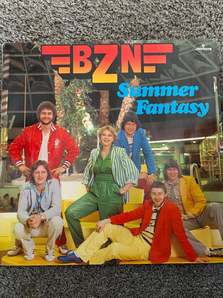 BZN - Summer Fantasy LP, Ophalen, Gebruikt, 12 inch
