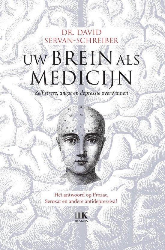 David Servan-Schreiber Uw brein als medicijn, Ophalen of Verzenden, Zo goed als nieuw, Meditatie of Yoga, Achtergrond en Informatie