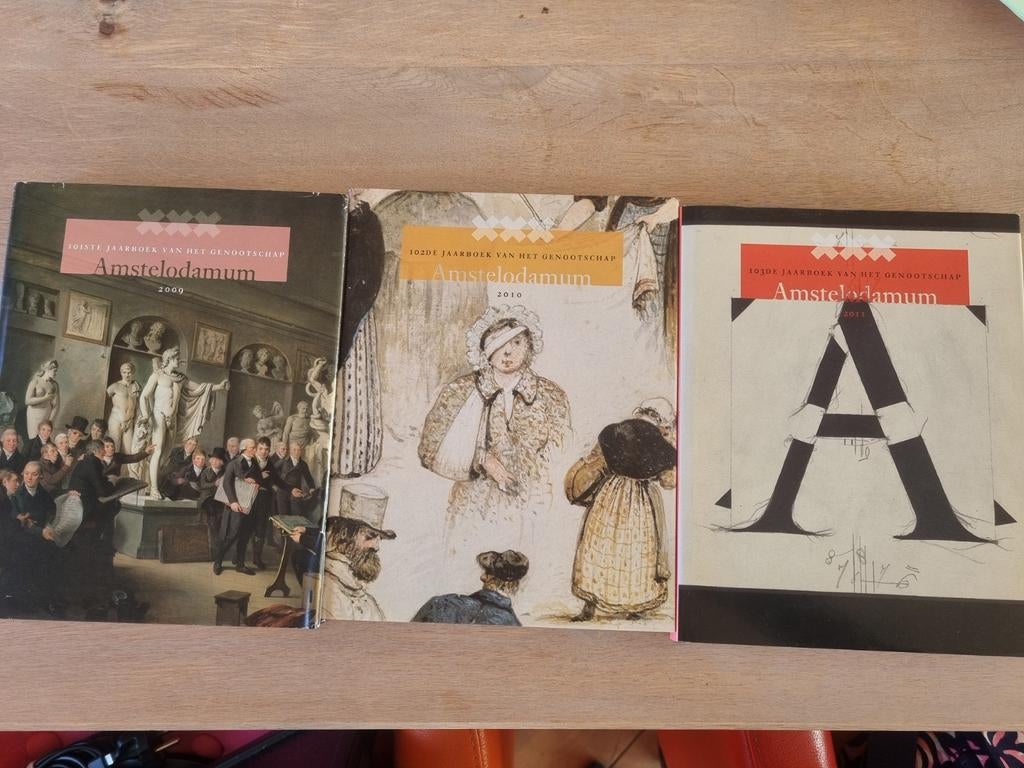 Jaarboeken 2009, 2010 en 2011 van Amstelodamum, Ophalen