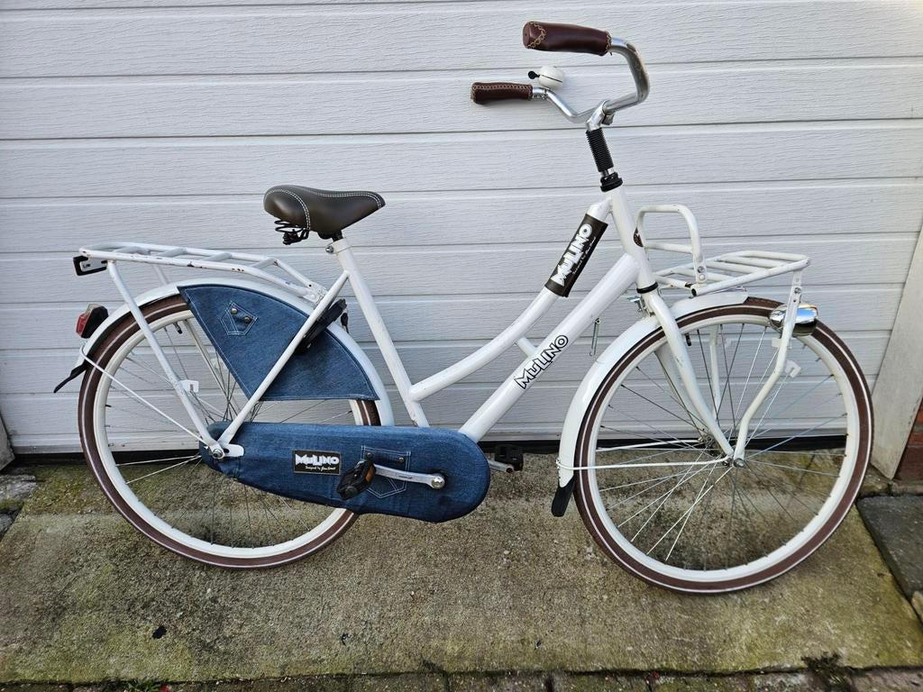 Mulino transportfiets – retro stijl – rijklaar!, 57 cm of meer, Ophalen of Verzenden, Gebruikt, Overige merken