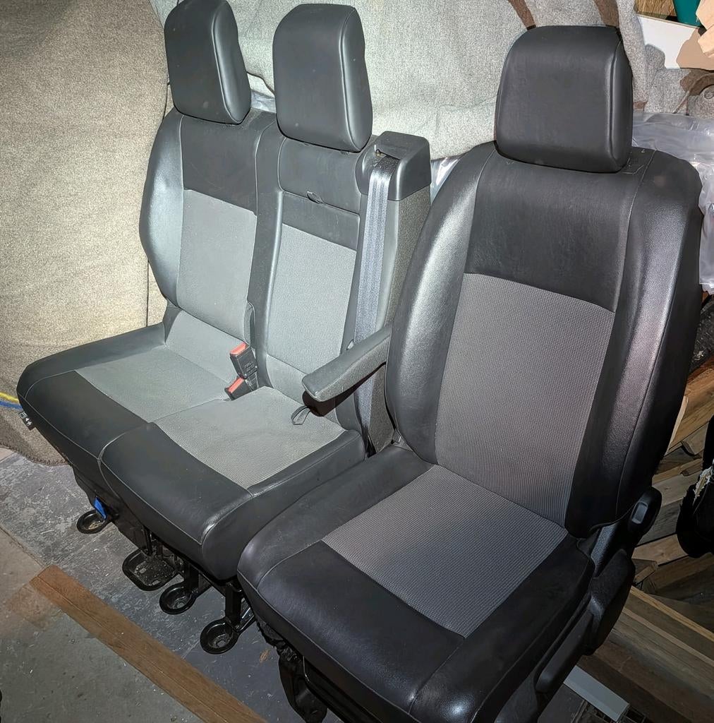 Peugeot Expert 2020 Rijstoel+Bankje 2p+Vloerbedekking half l, Ophalen of Verzenden, Gebruikt, Opel