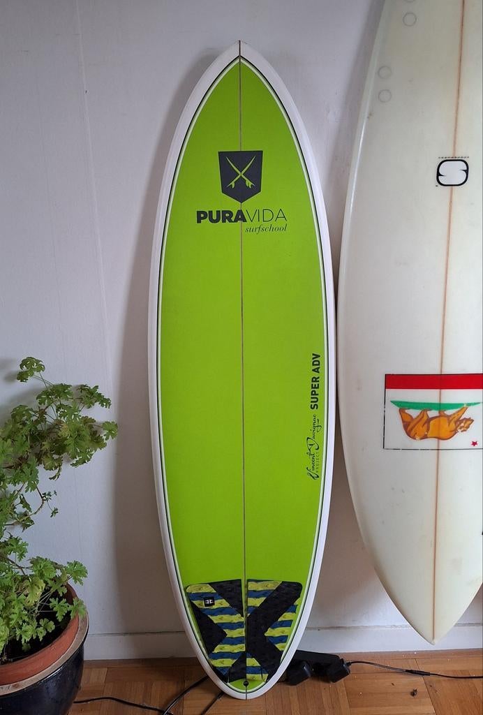 6'0 Pura Vida Surfboard - Super ADV, Ophalen, Gebruikt, Shortboard