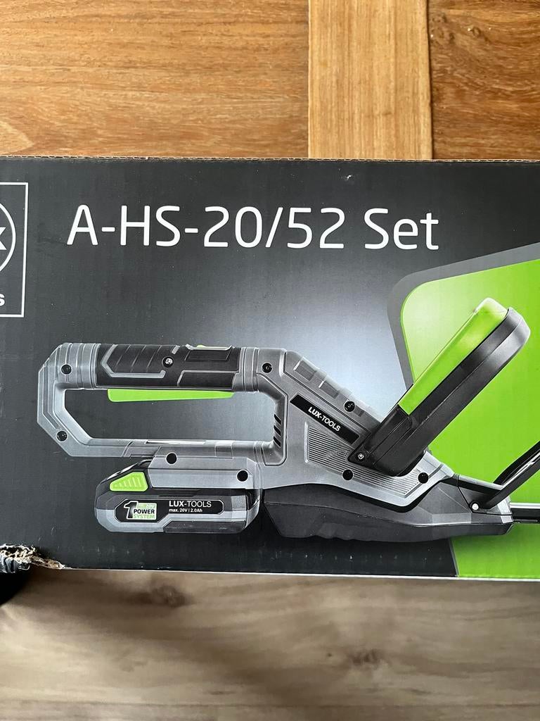 Accu heggenschaar, Ophalen, Nieuw