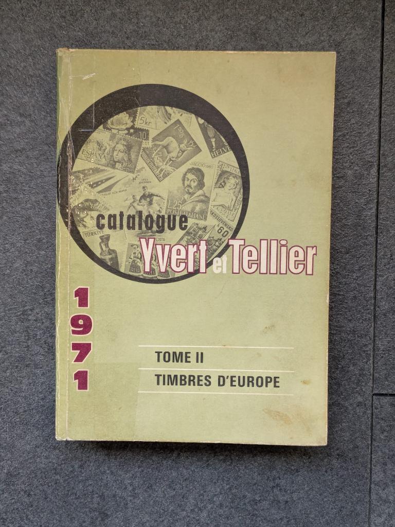 Catalogus Europa (Zonder Frankrijk): Yvert & Tellier, TomeII, Postzegels en Munten, Postzegels | Toebehoren, Ophalen of Verzenden