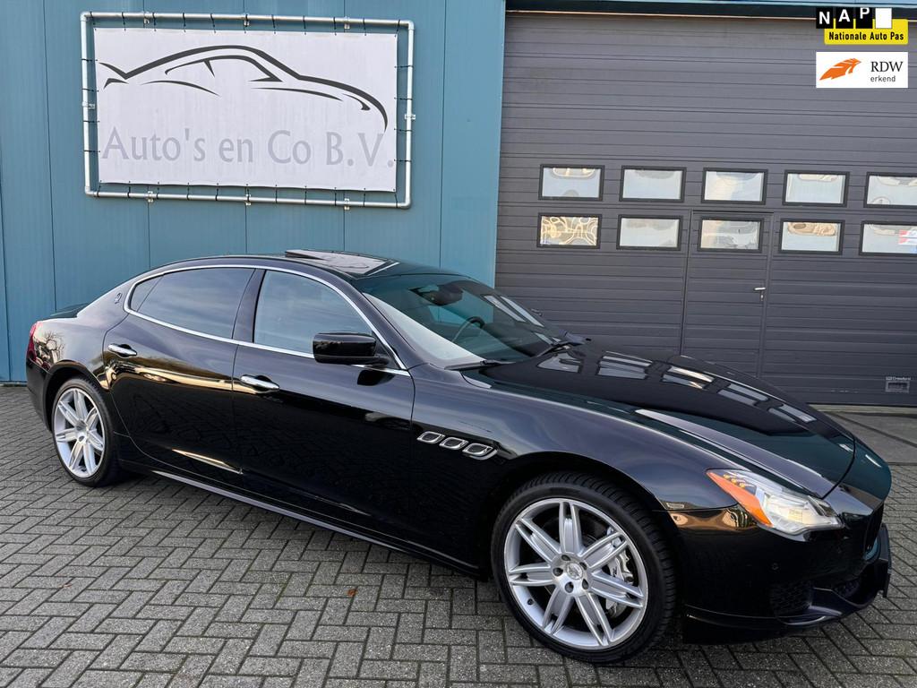 Maserati Quattroporte 3.8 V8 GTS Leder Clima Bi-Xenon Elec d, Automaat, Euro 5, Achterwielaandrijving, Gebruikt