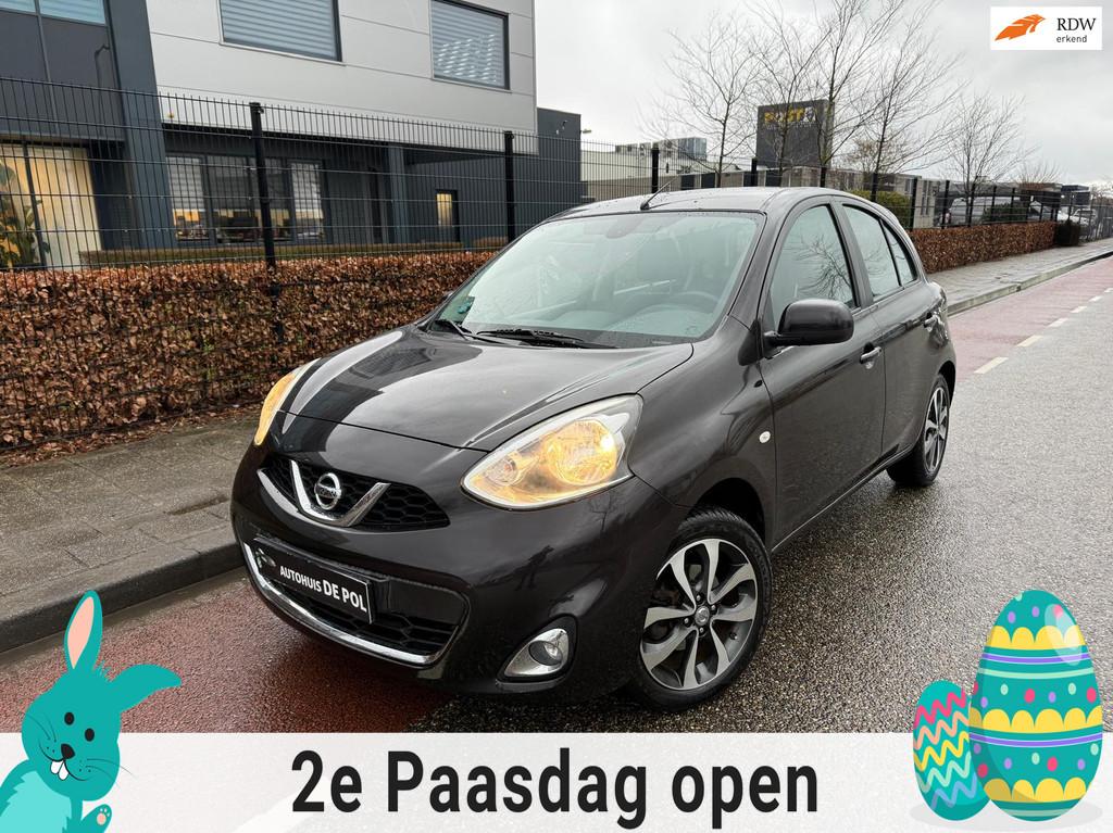 Nissan Micra 1.2 DIG-S Connect Edition N-TEC Cruise/Climate-, Voorwielaandrijving, Stof, Gebruikt, Zwart