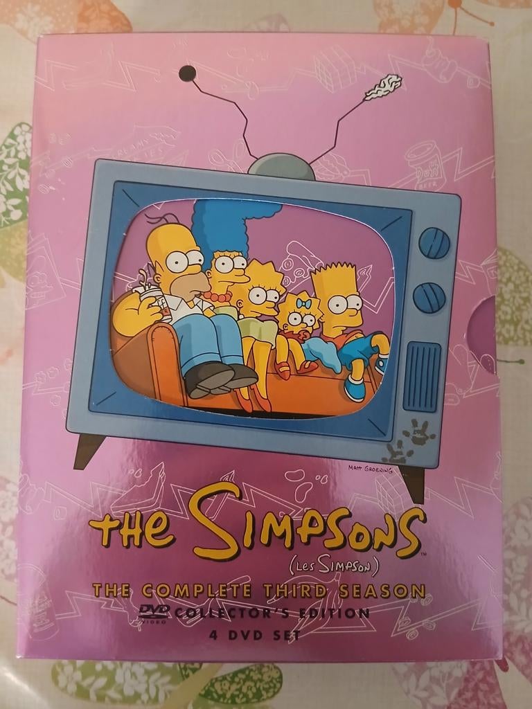 The Simpsons Complete Third Season DVD Collector's Edition, Cd's en Dvd's, Dvd's | Tv en Series, Ophalen of Verzenden, Gebruikt