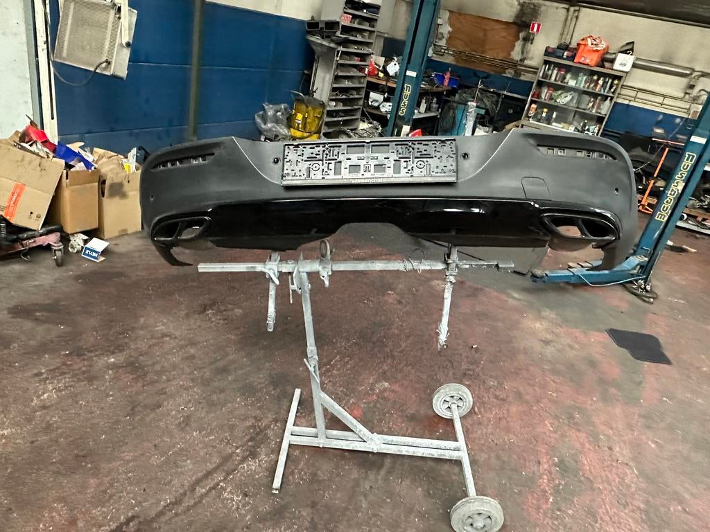 Diffuser mercedes Gle 43 amg coupe compleet met uitlaatsier, Ophalen of Verzenden, Achter, Bumper