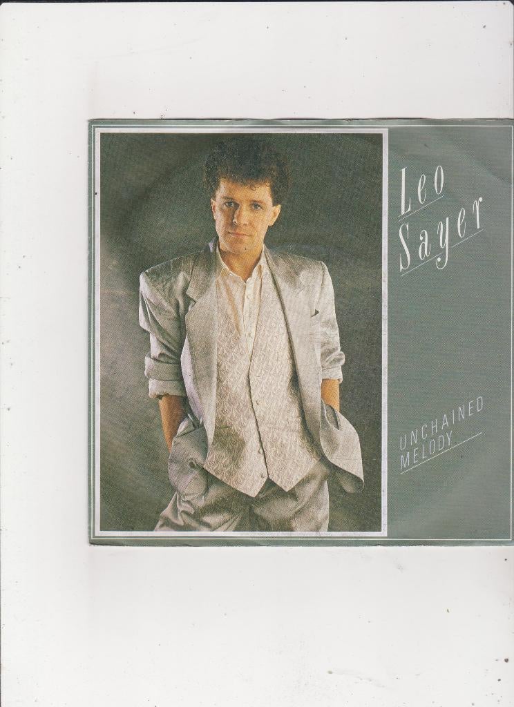 7" Single Leo Sayer - Unchained melody, Ophalen of Verzenden, Gebruikt, 7 inch, Pop