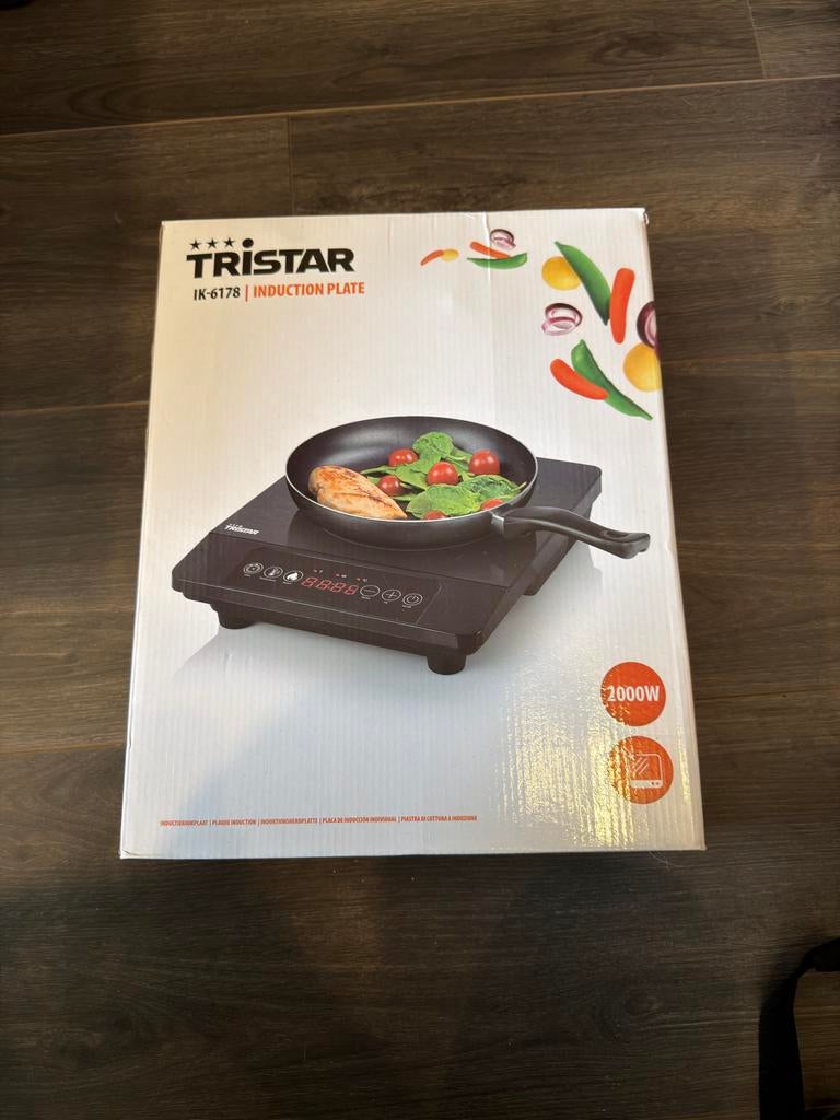Tristar Inductie Kookplaat, Witgoed en Apparatuur, Kookplaten, Verzenden, 3 kookzones of minder, Zo goed als nieuw, Inductie