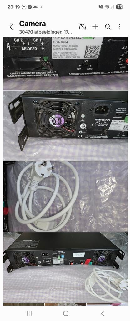 Versterker, Overige systemen, Zo goed als nieuw, 120 watt of meer, Ophalen