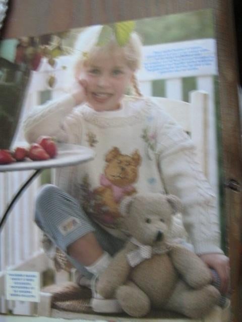 Breipatroon  Beren trui  104 - 110 - 116  nr  1203, Verzenden, Nieuw, Breien, Patroon of Boek