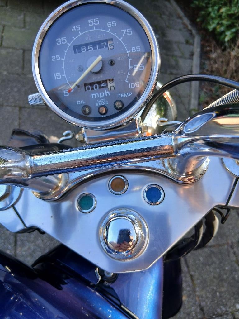 honda vt 600  chopper, 2 cilinders, Chopper, 11 kW of minder, 600 cc