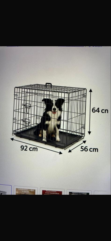 Hondenbench, Dieren en Toebehoren, Ophalen, Zo goed als nieuw