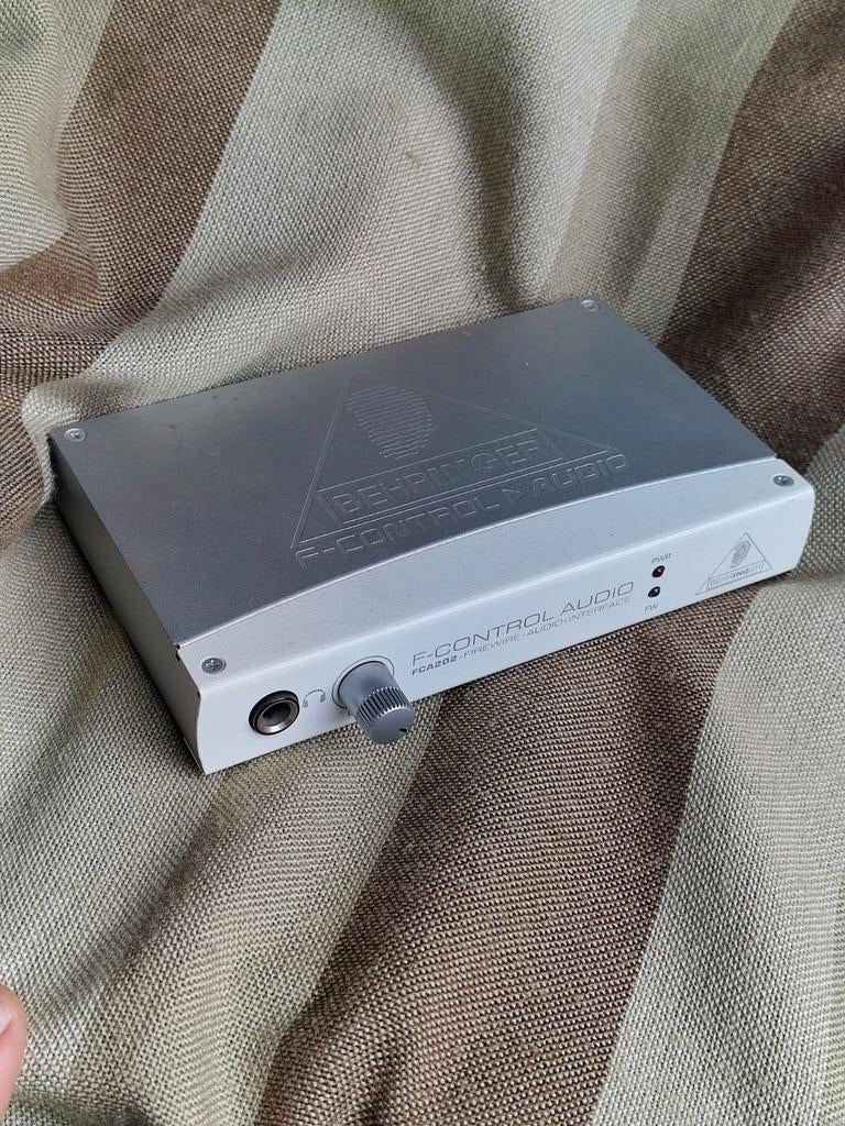 Behringer F-Control Audio FCA202 FireWire Audio Interface, Ophalen of Verzenden, Gebruikt