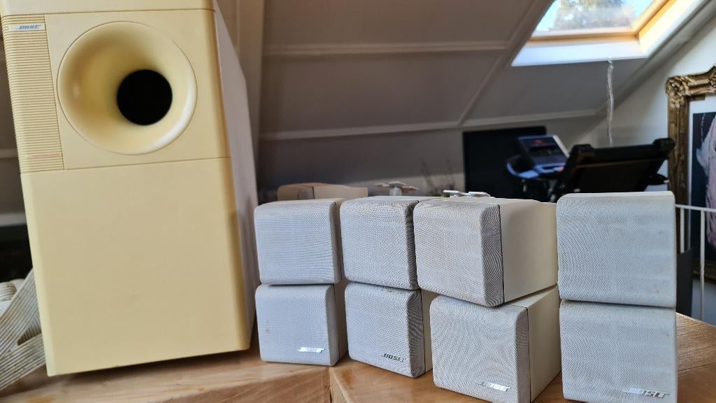 Bose acoustimass 10 surround boxen, Ophalen, Gebruikt, Complete surroundset, Bose