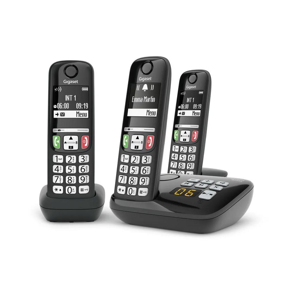 Splinternieuw in doos  gigaset A735 TRIO met bon/garantie!, Telecommunicatie, Vaste telefoons | Handsets en Draadloos, Ophalen of Verzenden