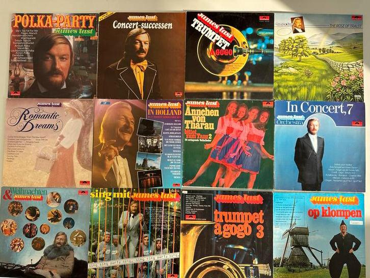 12 James Last LP's - Diverse albums uit de jaren '60-'80, Ophalen of Verzenden, Gebruikt, 12 inch