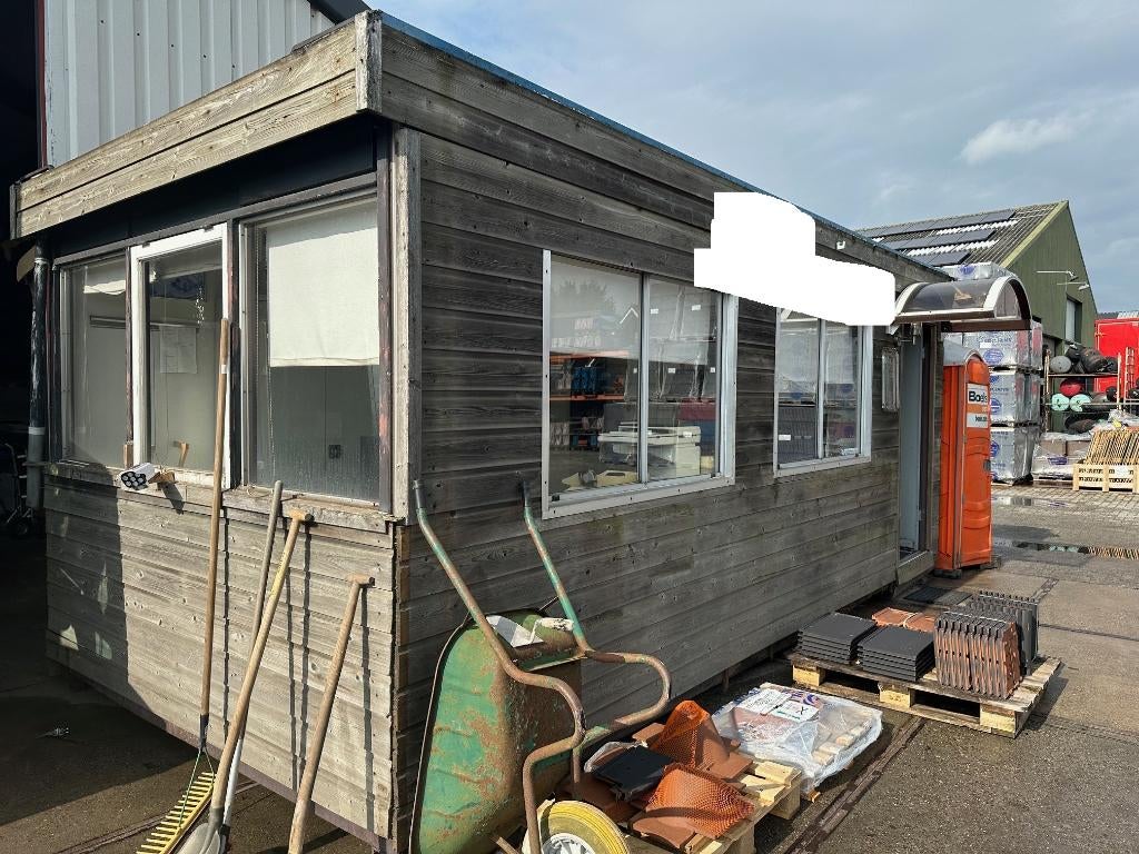 Kantoor unit keet 6x3, Ophalen