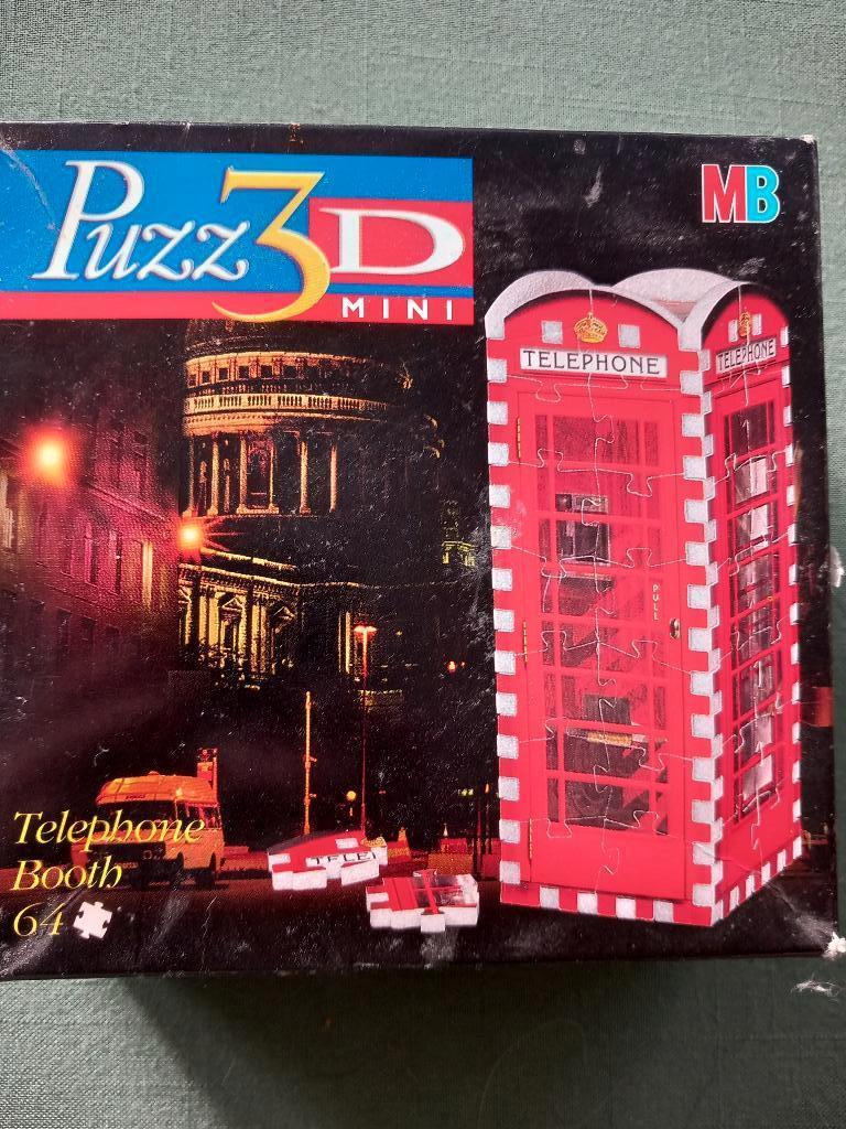 3D puzzel telefooncel., Ophalen of Verzenden, Meer dan 50 stukjes, Zo goed als nieuw, 6 jaar of ouder