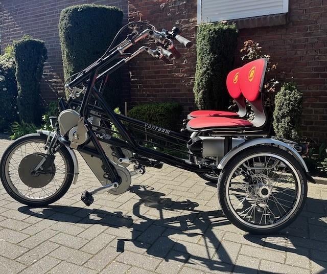 Van Raam Fun2Go Duofiets, 8 versnellingen, Elektr. Onderst., Ophalen of Verzenden, Zo goed als nieuw, Van Raam
