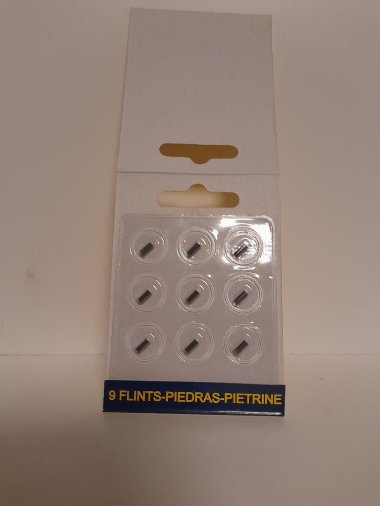 Verpakking clipper vuursteentjes van 9 stuks, Ophalen of Verzenden, Nieuw, Aansteker