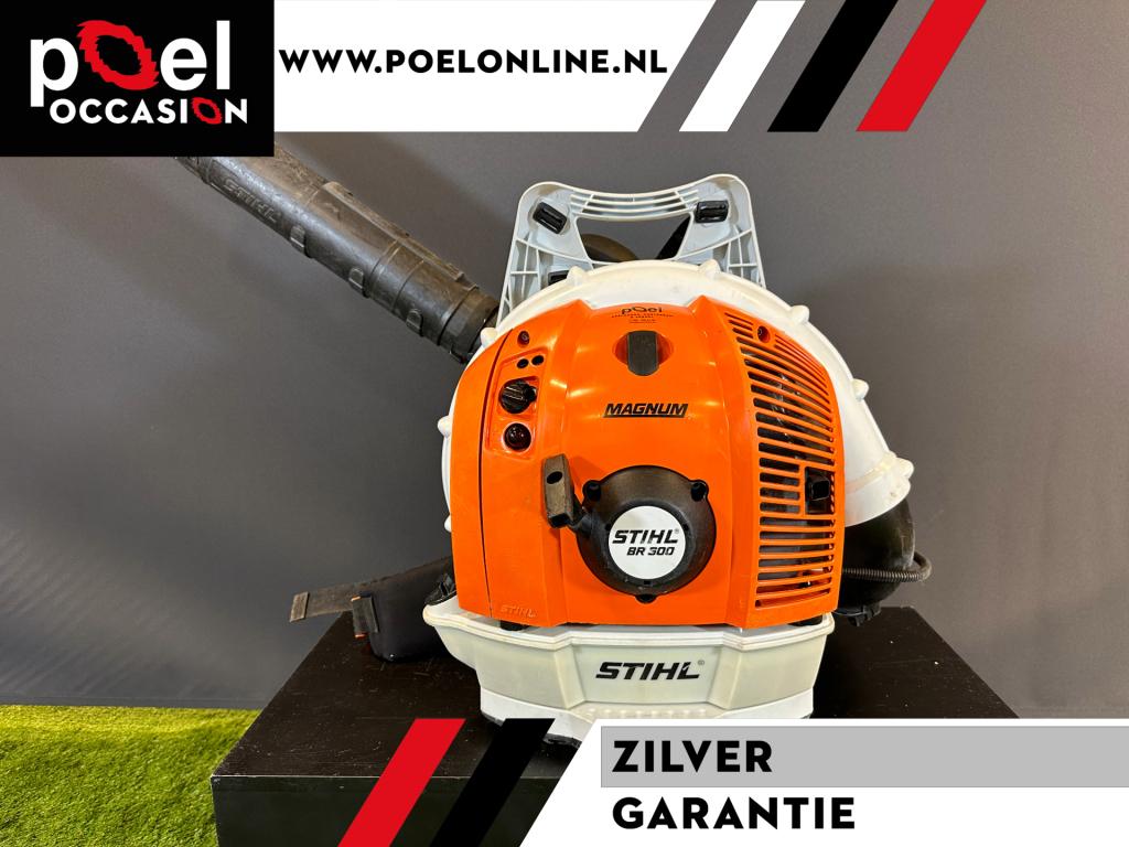 STIHL BR 600 rugbladblazer met garantie, Niet ingevuld, Gebruikt, Niet ingevuld, Ophalen of Verzenden