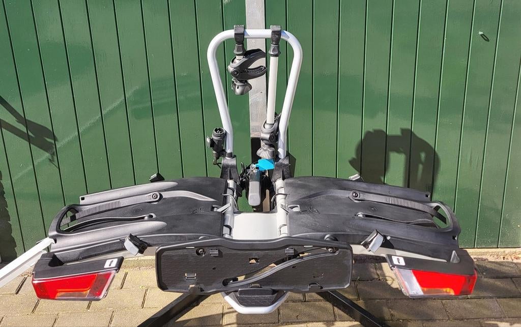 Thule EasyFold 931 Fietsendrager – ZGAN – Inruil mogelijk, Ophalen, Elektrische fiets, Zo goed als nieuw, 2 fietsen