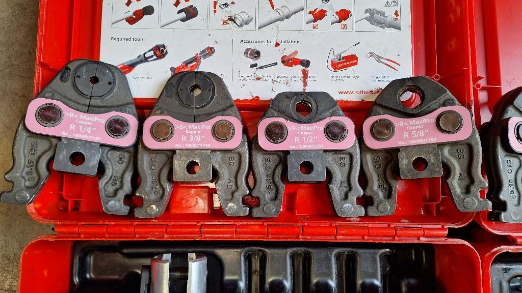 Rothenberger Romax Compact TT perstang met 8 bekken, ., Ophalen of Verzenden, Zo goed als nieuw, .