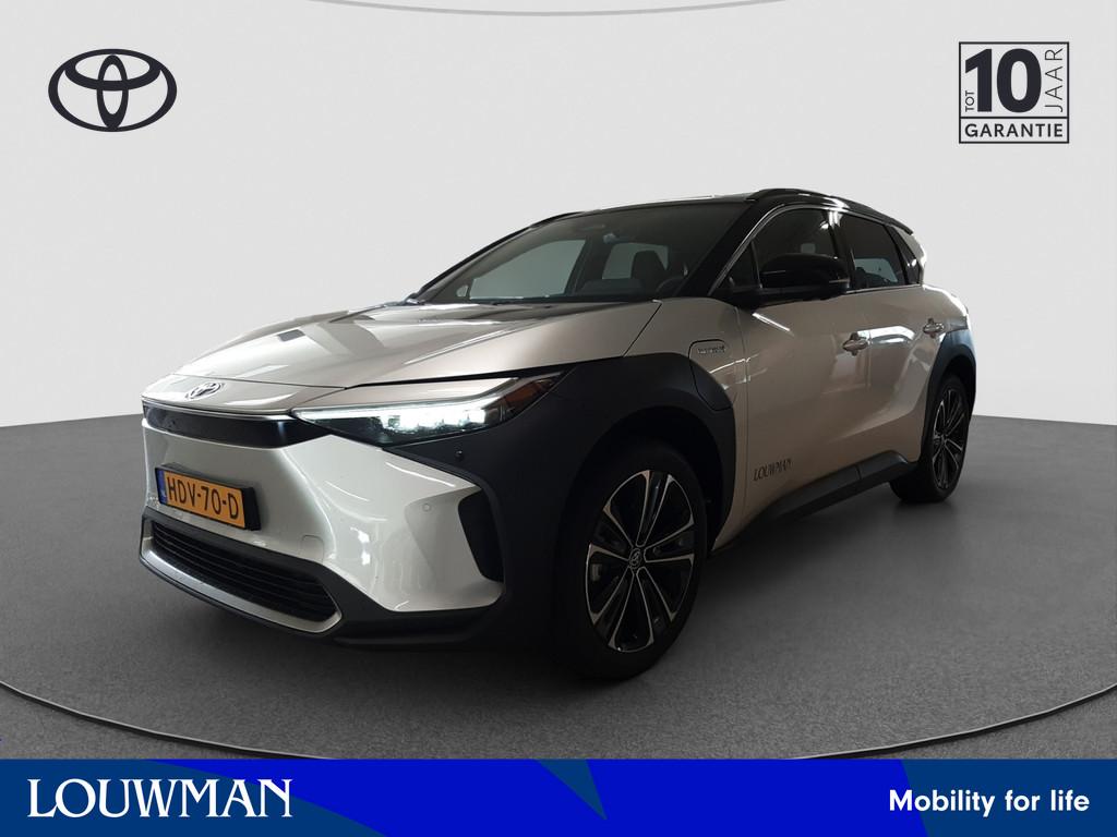 Toyota Bz4x Premium 4WD 71 kWh Panoramadak | AWD | 20 Inch |, Automaat, 12 maanden, Gebruikt, 750 kg