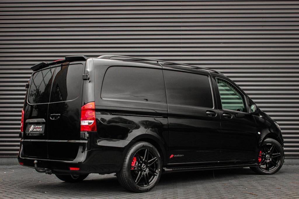 Mercedes-Benz Vito 136PK JB-EDITION FULL BLACK / AMG / SPOIL, Auto's, Automaat, 4 cilinders, Zwart, Diesel