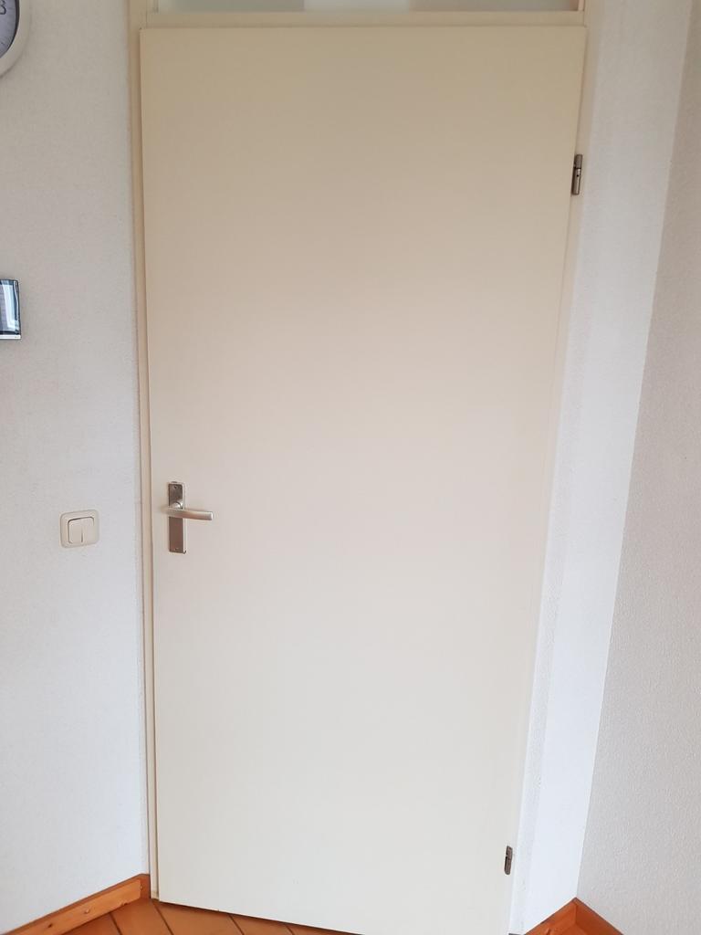 Opdekdeur opdekdeuren binnendeur deur, Ophalen, Gebruikt, Minder dan 80 cm, Binnendeur