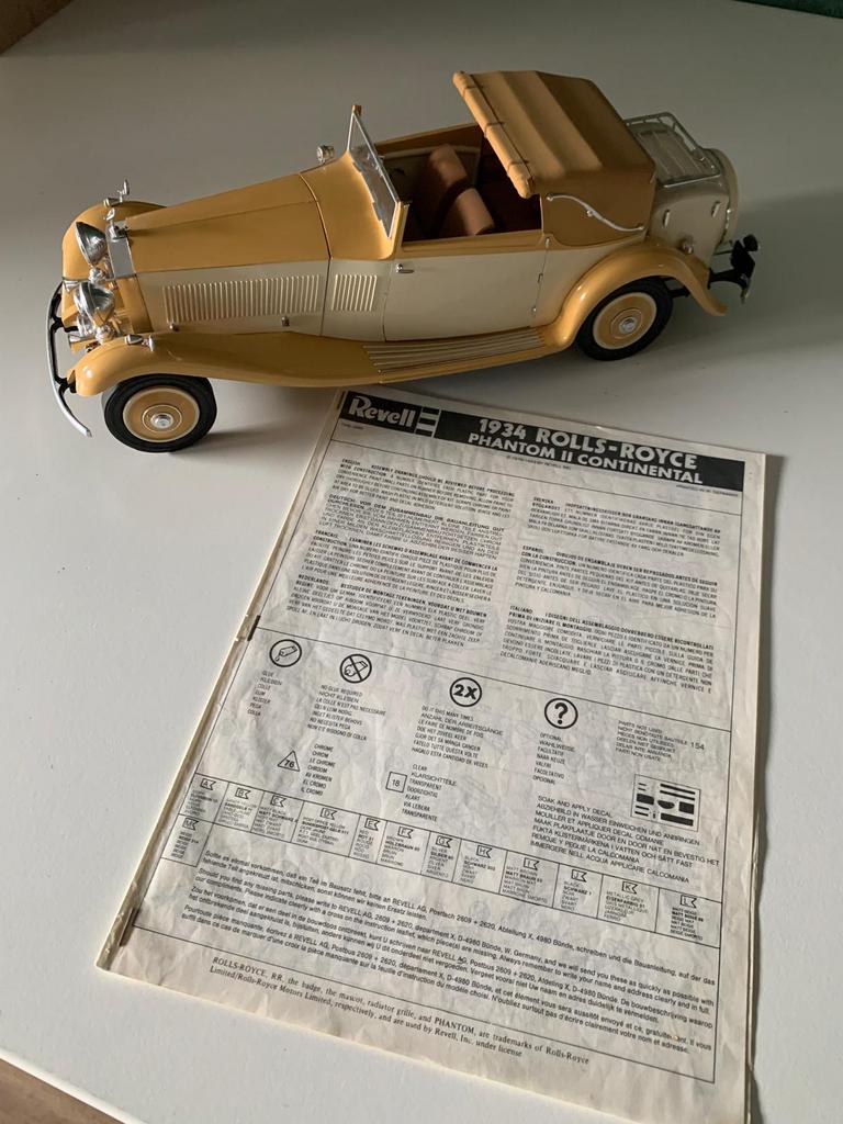 Rolls-Royce Revell, Hobby en Vrije tijd, Modelbouw | Auto's en Voertuigen, Ophalen, Auto, Revell, Groter dan 1:32
