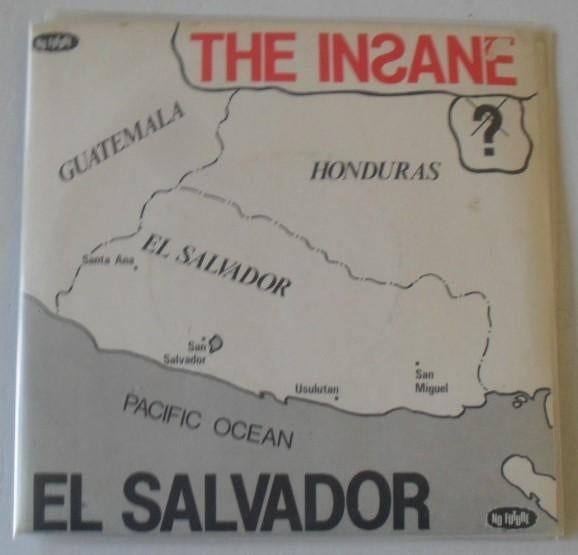 THE INSANE - El Salvador - 7” - Punk, Cd's en Dvd's, Vinyl Singles, Gebruikt, 7 inch, Single, Ophalen of Verzenden