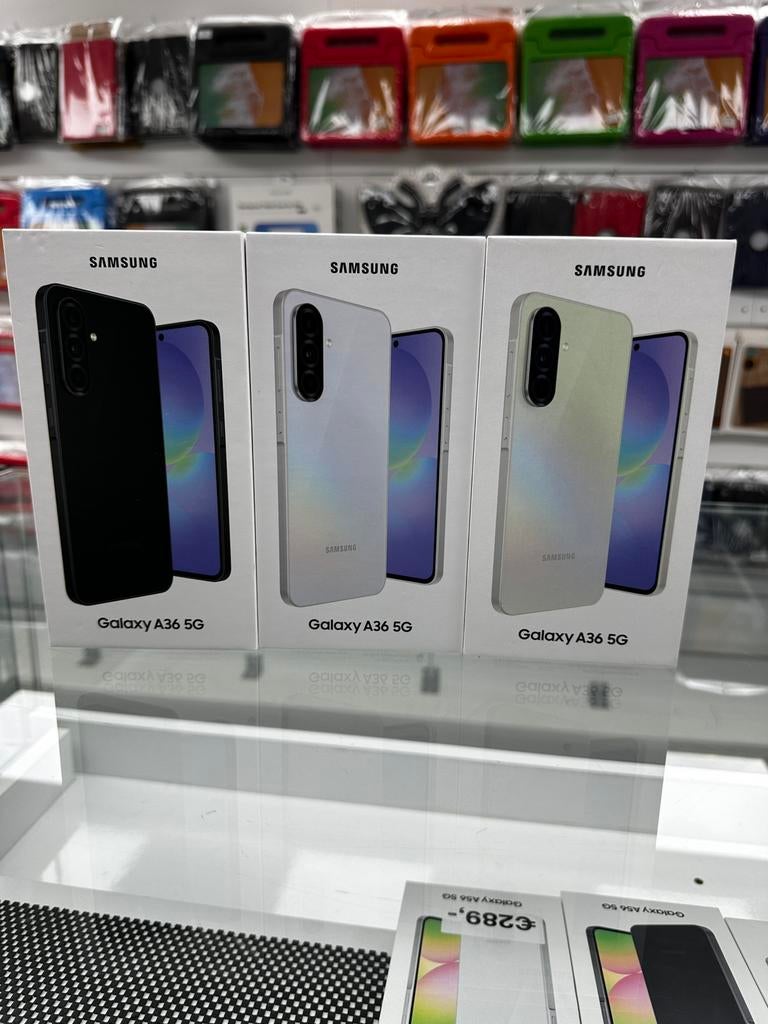 Samsung Galaxy A56 A36 A26 A17 A07 Nieuw 128GB/256GB, Zwart, Touchscreen, Nieuw, Ophalen of Verzenden